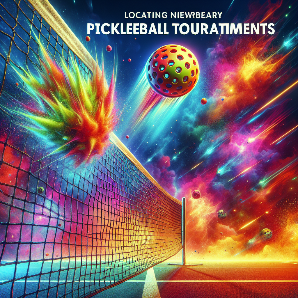 How Do I Find Pickleball Tournaments Near Me?