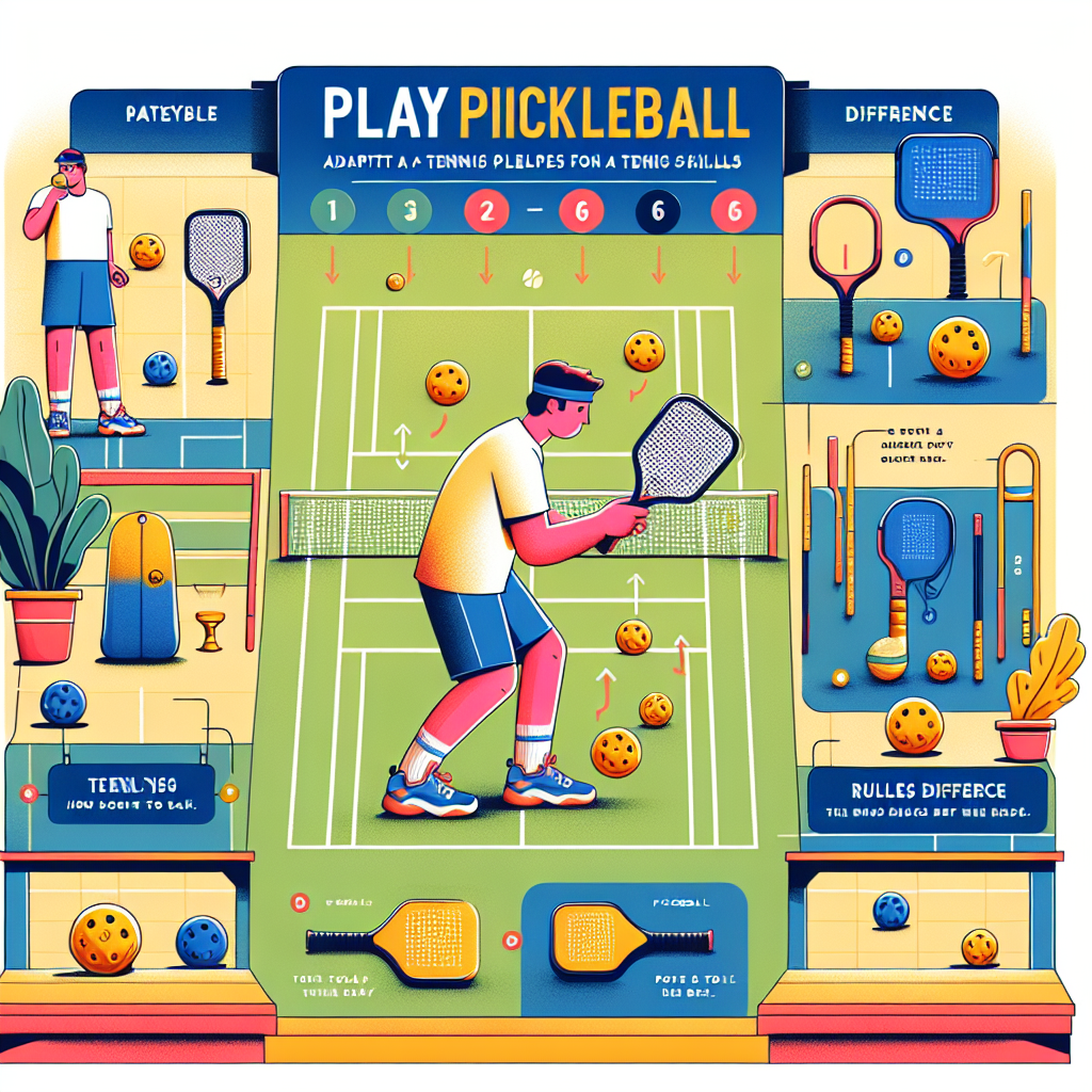 How To Play Pickleball On A Tennis Court ?