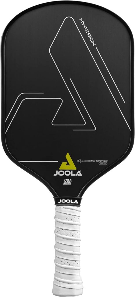 JOOLA Ben Johns Hyperion CFS Swift Pickleball Paddle - USAPA Approved for Tournament Play - Carbon Fiber Pickle Ball Racket - Maximum Speed with High Grit  Spin